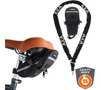 AXA Mortise Chain RLC 100/5.5 + Saddle Bag - Robust Anti-Theft Bicycle