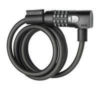 Axa Resolute Combination 10 Mm Cable Lock 150 cm Black