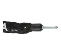 Axa Ulc 100 Plug-in Chain Lock 100 cm Black