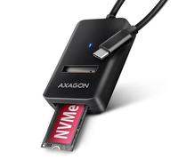 Axagon ADM2-CM USB-C 10Gbps - M.2 NVMe & SATA SSD adapter, 10cm USB-C cable
