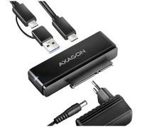 AXAGON ADSA-FPX FastPortX adapter USB-C 3.1 black multi-port splitter