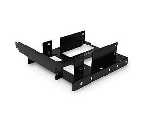 AXAGON compatible RHD-225 Halterahmen für 2x 2,5" und 1x 3,5" im PCI-Slot - schwarz