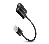AXAGON Compatible with ADA-12 USB 2.0, Stereo Audio Mini-Adapter, 15 cm Kabellänge