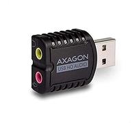 AXAGON ECO ADA-17 USB Sound Card 24-bit Audio Output, Compact and Portable Design for Laptops, Desktops, Skype, VoIP