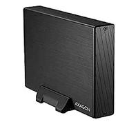 AXAGON ECO EE35-XA3 externes 3,5 -Gehäuse, USB 3.0 / SATA II, Aluminium - schwarz, Black