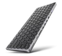 Axagon HMC-KB-US USB 5Gbps hub w. keyboard HDMI 4K/60Hz 3x USB-A SD/mSD audio PD 100 US layout