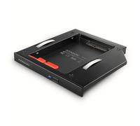 Axagon RSS-CD12 2.5 SSD/HDD caddy into DVD slot 12.7 mm LED ALU interface cards/adapter Internal SATA