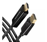 Axagon RVD-HI14C2 DisplayPort -> HDMI 1.4 cable 1.8m 4K/30Hz