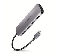 AXAGON SuperSpeed USB-C COMBO 5in1 hub | HMC-HCR3A