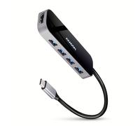 AXAGON SuperSpeed USB-C Combo 6in1 Hub | HMC-6H4A