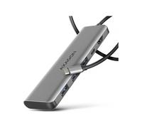 AXAGON USB 5Gbps hub, 3x USB-A, HDMI 4k/30Hz, PD 100W, 100cm USB-C cable | HMC-5