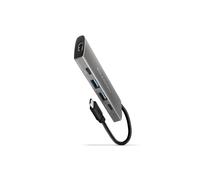 Axagon Usb-c 10gbps Hub 5-in-1 Docking Station in Grey Axagon Grey