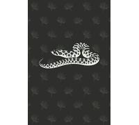Axanthic Western Hognose Snake Notebook 6" x 9" - 120 College-Ruled Pages / 60 Sheets - The Perfect Gift For Any Snake Owner / Reptile Lover