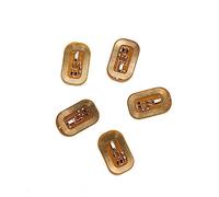 Axaooqeld 5Pcs NFC Flash Nail Sticker LED Bare Chip Intelligent Luminous Nail Lamp, White Light