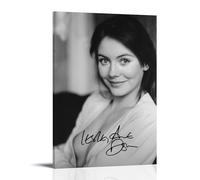AXAYNIMD Charming Movie Star Lesley-Anne Down Signed Poster Decorative Painting Canvas Wall Posters And Art Picture Print Modern Family Bedroom Decor Posters 24x36inch(60x90cm)