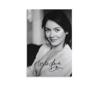 AXAYNIMD Charming Movie Star Lesley-Anne Down Signed Poster Decorative Painting Canvas Wall Posters And Art Picture Print Modern Family Bedroom Decor Posters 24x36inch(60x90cm)