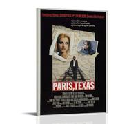 AXAYNIMD Paris Texas Filmcover Poster Decorative Painting Canvas Wall Posters And Art Picture Print Modern Family Bedroom Decor Posters 08x12inch(20x30cm)
