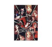 AXAYNIMD Persona 5 Anime Poster Decorative Painting Canvas Wall Posters And Art Picture Print Modern Family Bedroom Decor Posters 20x30inch(50x75cm)