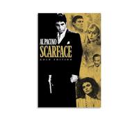 AXAYNIMD Scarface Movie Art Poster Decorative Painting Canvas Wall Posters And Art Picture Print Modern Family Bedroom Decor Posters 08x12inch(20x30cm)