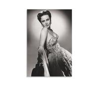 AXAYNIMD Virginia Mayo Elegant Movie Star Poster Decorative Painting Canvas Wall Posters And Art Picture Print Modern Family Bedroom Decor Posters 12x18inch(30x45cm)