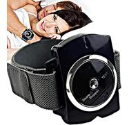 Axazcs Anti Snore Wrist Aid, Anti Snore Stopper Wristband Device, Intelligent Biofeedback Sensor Stop Snoring Watch, Ease Breathing for Men and Women, Safe & Non-invasive