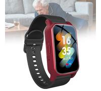 Axazcs Elderly Alarm Reminder Smart Watch, Smart Smartwatch with SOS Emergency Button, HD Voice Call and Waterproof, Fall Detection, Gifts for Parents and Elders Mom