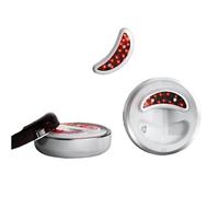 Axazcs Eye LED Red Light Therapy, EMS Eye Massager, Anti-Aging Eyes Treatment Device for Dark Circles, Eye Bags, Inflammation, Eye Wrinkles