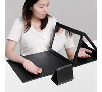 Axazcs Mirror Therapy Mirror, Speech Training Mirror, Double Mirror Combination, for Stroke, Phantom Limb Pain, Complex Regional Pain Syndrome and Speech Training