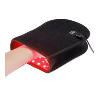Axazcs Red Light Device Glove, Single Hand LED Therapy Device, for Hand Pain Relief Mitten Double Side Pad, Sport Pain Fingers,Wrist Joint Muscle Home Use