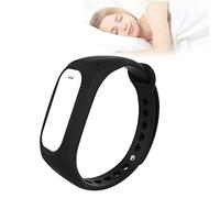 Axazcs Snore Stopper Device, Anti -Snoring Devices Bracelet, Anti-Snoring Watch Smart Snoring Wristband Snoring Biosensor for Women Men Children, Black