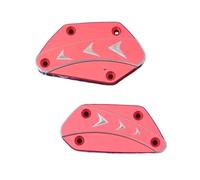 AXCAR For R 1250GS For R1250GS HP 2018 2019 2020 Motorcycle Front Brake Clutch Cylinder Fluid Reservoir Cover Brake Fluid Cover(Red)