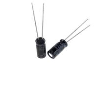 AXCAUAOY 1000pcs/1PACK 22uF 25V 22MFD 25Volt 4 * 7mm Aluminum Electrolytic Capacitor Radial