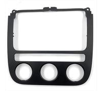 AXCDEVFC Center Console CD Panel Compatible With Vw For Golf For Mk5 2004 2005 2006 2007 2008 2009 1 Pcs Climate Control Switch Panel Trim Accessories 1KD 858 069 J 1QB