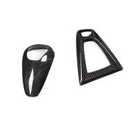 AXCDEVFC Gear Shift Panel Cover Compatible with BMW for M2 F87 M3 F80 2014 2015 2016 2017 2018 Car Center Console Gear Shift Knob Trim Cover Panel Accessories