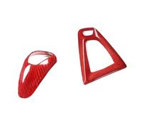 AXCDEVFC Gear Shift Panel Cover Compatible with BMW for M4 F82 2014-2018 for M5 F83 F10 F85 2005-2018 Car Center Console Gear Shift Knob Panel Trim Cover Interior