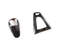 AXCDEVFC Gear Shift Panel Cover Compatible with BMW for M4 F82 2014-2018 for M5 F83 F10 F85 2005-2018 Car Center Console Gear Shift Knob Panel Trim Cover Interior