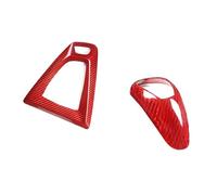 AXCDEVFC Gear Shift Panel Cover Compatible with BMW for X5M F86 X6M F12 F13 2015 2016 2017 2018 Car Center Console Gear Shift Knob Protection Panel Trim Cover