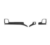 AXCDEVFC Gear Shift Panel Cover Compatible with Jeep for Grand for Cherokee 2014-2021 RHD Car Center Console Decoration Panel Inner Door Handle Trim Interior Accessory