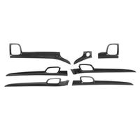 AXCDEVFC Gear Shift Panel Cover Compatible with Jeep for Grand for Cherokee 2014-2021 RHD Car Center Console Decoration Panel Inner Door Handle Trim Interior Accessory