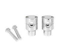 AXCDEVFC Motorcycle Handlebar Risers Compatible With For Road For Star 1600 1700 For Silverado 22mm 25mm Motorcycle Handlebar Fat Bar Riser Mount Clamps Adapter