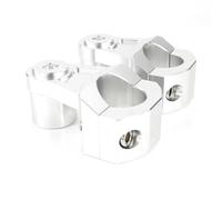 AXCDEVFC Motorcycle Handlebar Risers Compatible With For XV19 Motorcycle Handlebar Bracket Clamps Risers Handle Bar Mounting Clamps Adapter Accessory Kit