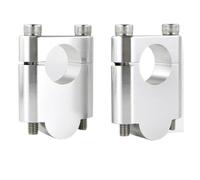 AXCDEVFC Motorcycle Handlebar Risers Compatible With Suzuki For DR200 1986 1987 1988 1989 For DR250 1982 1983 1984 1985 1986 1987 1988 1989 22mm Motorcycle Bar Riser Support Guidon