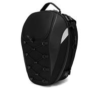 AXCDEVFC Motorcycle Saddle Bag Motorcycle Saddlebag TailBag 30L-40L Box Rear for Seat Bag Large for Capacity Backpack Waterproof Helmet Bag Accessories Universal Removable