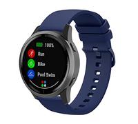 Axcellent Silicone Strap for Garmin Vivoactive 4S/Venu 2S/Vivomove 3S, Soft Sport 18 mm Quick Release Waterproof Replacement Strap for Fossil Women's Gen 6/Gen 5E
