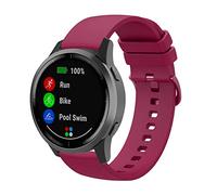 Axcellent Silicone Strap for Garmin Vivoactive 4S/Venu 2S/Vivomove 3S, Soft Sport 18 mm Quick Release Waterproof Replacement Strap for Fossil Women's Gen 6/Gen 5E