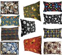 Axcent Comfort Large Pet Dog Bed Cushion 37"X27" Zipped Removable & Washable Pet Bed Pillow Random Design