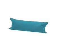Axcent Comfort Long Bolster Pillowcases - Body Pillow Covers Neck Support - Pregnancy Maternity Orthopaedic Support Pillowcases (DOUBLE 4.6FT (54"), Teal)