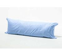 Axcent Comfort Long Bolster Pillowcases - Body Pillow Covers Neck Support - Pregnancy Maternity Orthopaedic Support Pillowcases (SUPER SINGLE 4FT (48"), Sky Blue)