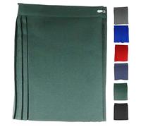 Axcent Comfort Netball Pleated Gym Skirt for Women Girls Kids School Uniform PE Kilt Knife Pleats Wrap Around Pleated Sports Skirt (as8, Waist, Numeric_26, Regular, Regular, Green)