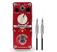 AxcessAbles LUNAR TUNER Mini-Stomp Chromatic Digital Tuner Bundle for Guitar/Bass or ANY String Instrument - Includes Power Supply and Cable (2BXTRGP-BUNDLE-2)